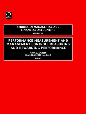 cover image of Studies in Managerial and Financial Accounting, Volume 18